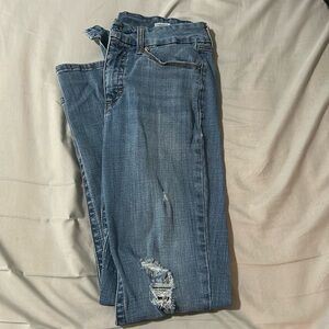 Ripped Blue Jeans